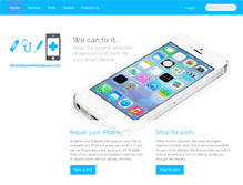 Tablet Screenshot of iphonerepairmiamibeach.com
